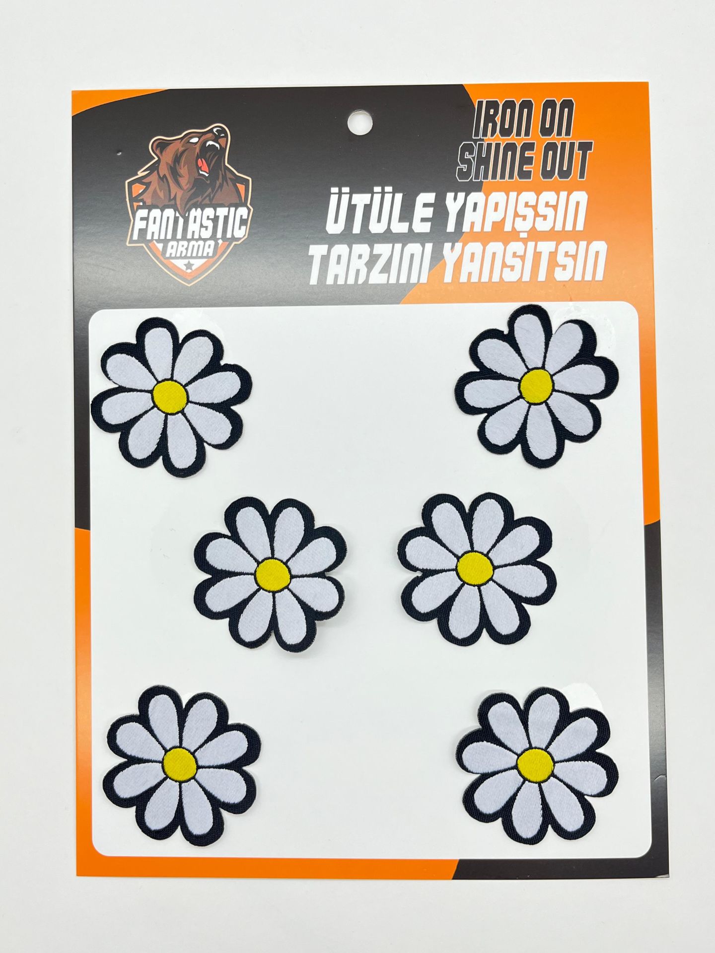 ÜTÜYLE YAPIŞAN ARMA SETİ