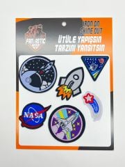 ÜTÜYLE YAPIŞAN ARMA SETİ