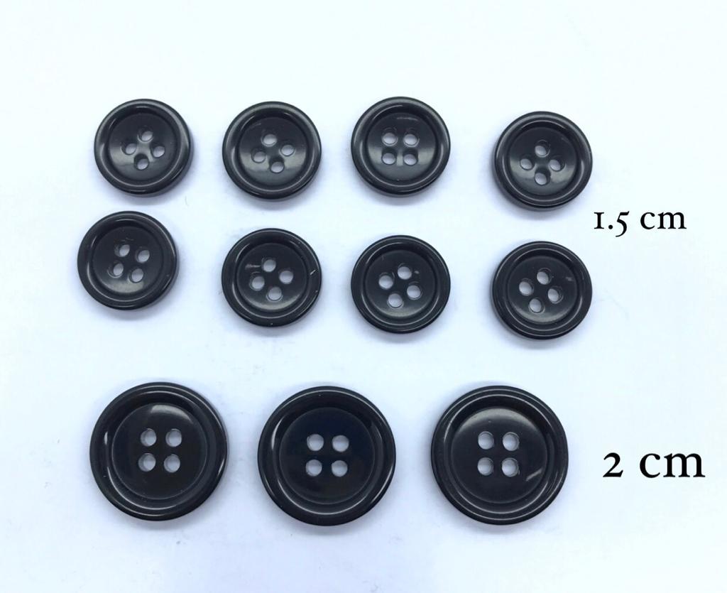 CEKET DÜĞMESİ TAKIM SİYAH