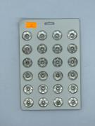 21 mm metal çıtçıt 24 adet