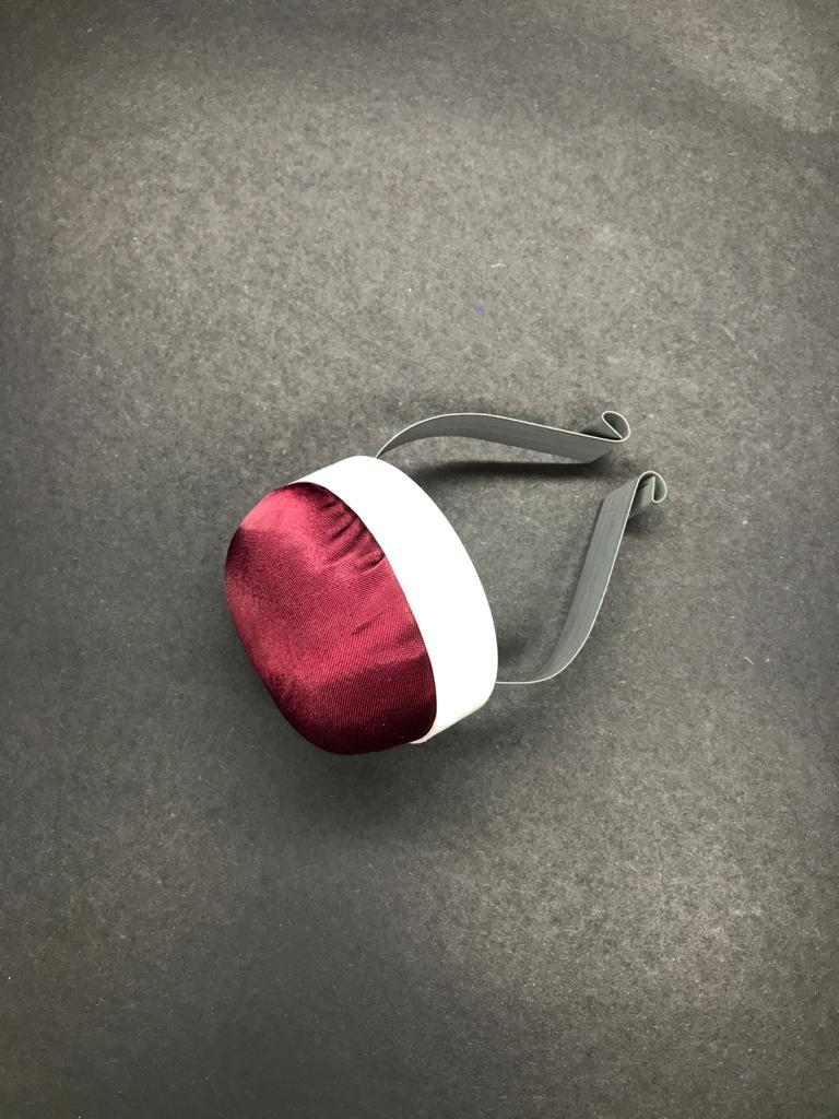 METAL SAPLI İĞNEDENLİK bordo