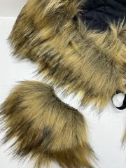 YAKA KÜRKÜ KIRÇILLI CAMEL