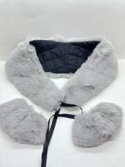 YAKA KÜRKÜ AÇIK GRİ