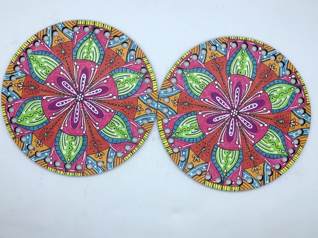 AHŞAP DESENLİ ÇANTA YANI
