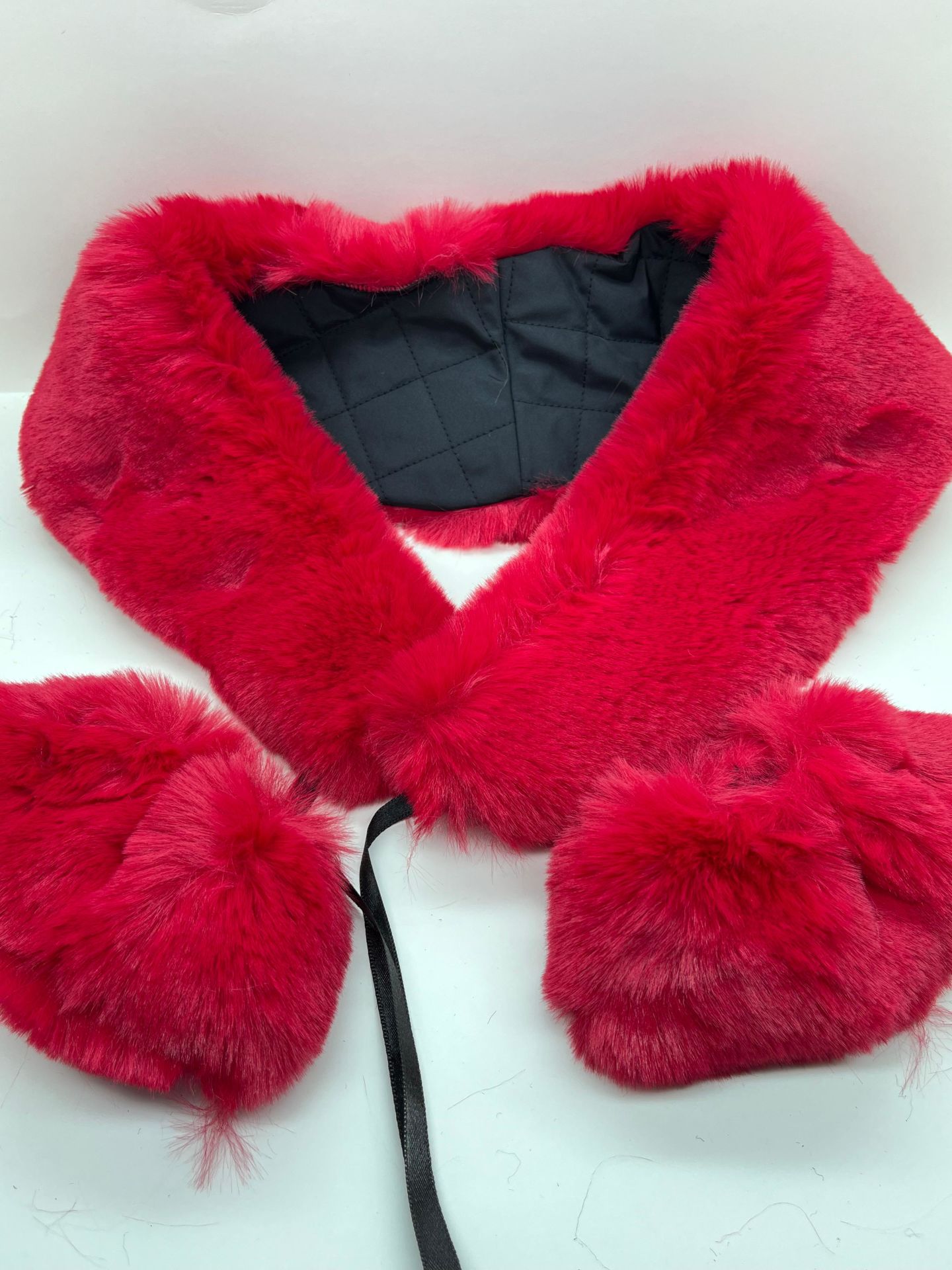 YAKA KÜRKÜ KIRMIZI