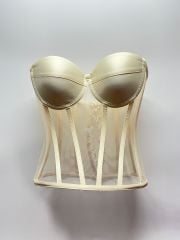 BALENLİ BÜSTİYER KORSE KREM