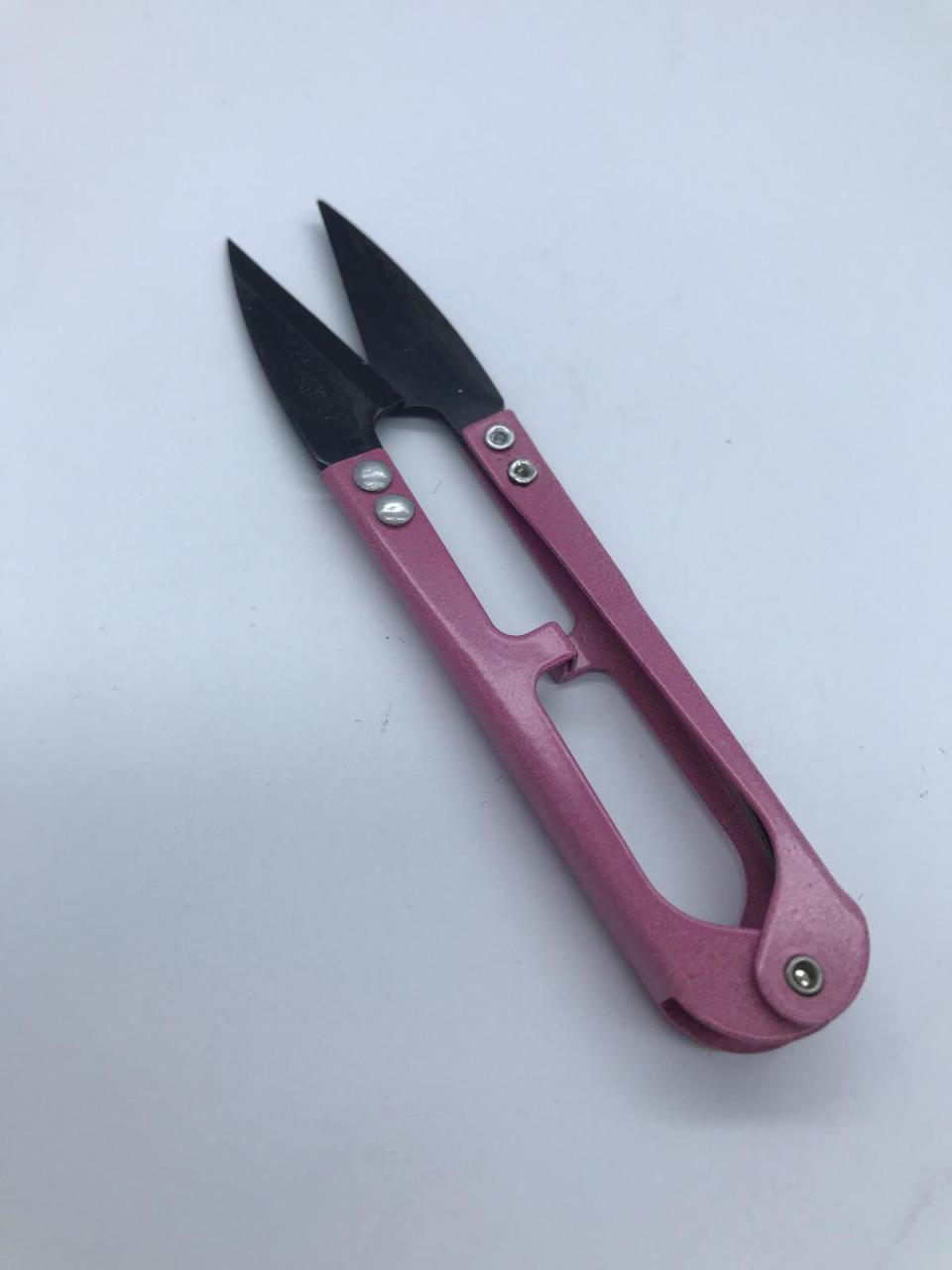 RENKLİ METAL ÇIT MAKASI pembe