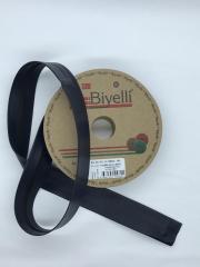 DERİ KATLI BİYE LACİVERT 30mm