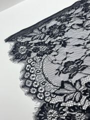 SAKALLI DANTEL SİYAH 3m KUPON