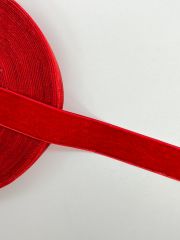 KADİFE KURDELE 30mm kırmızı