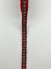 YILBAŞI TEMALI SAKALLI KURDELE 2 cm