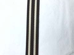 ÇANTA KOLONU KAHVE KREM ÇİZGİLİ 4cm