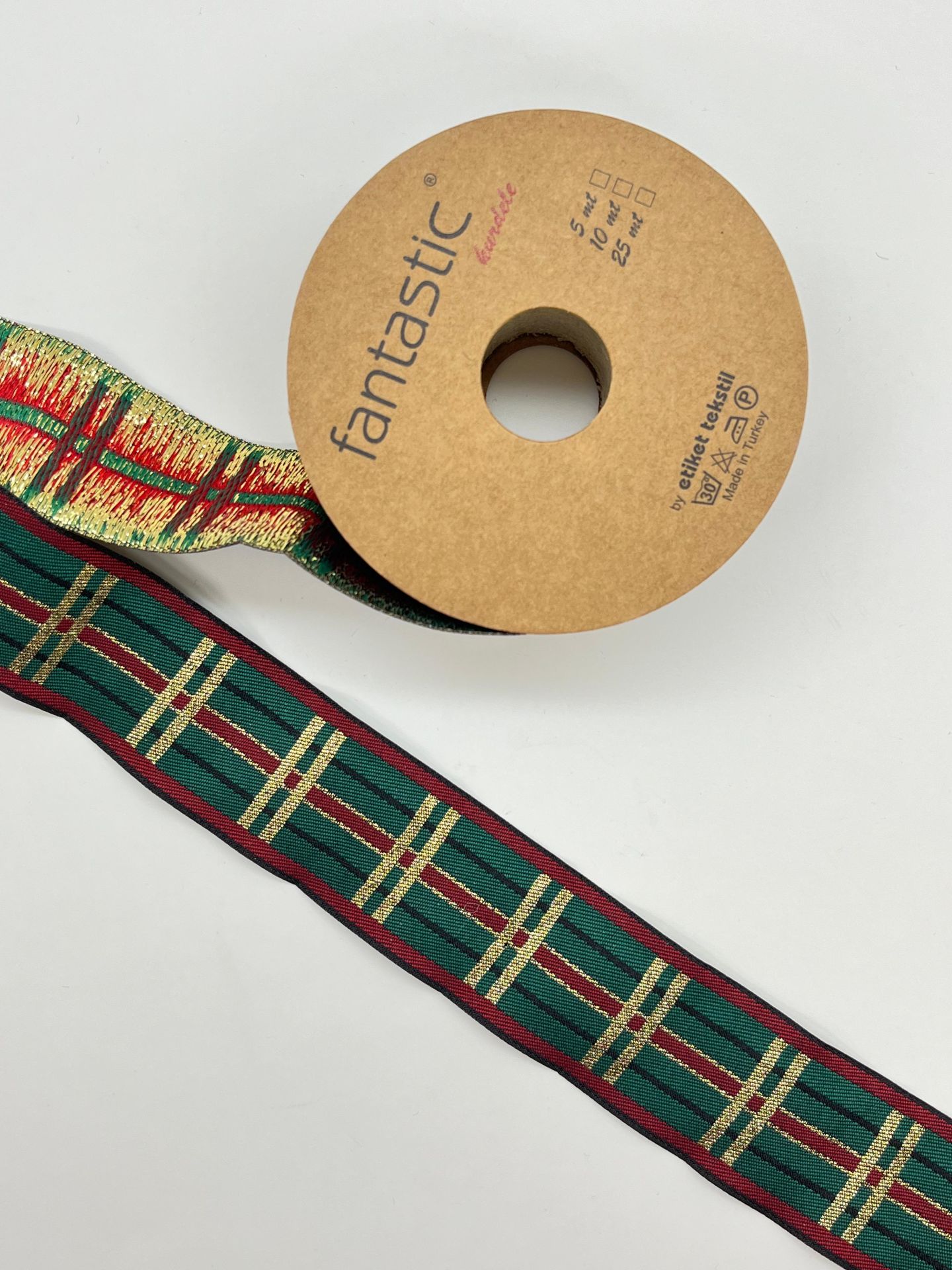 YILBAŞI TEMALI KURDELE 3.5 cm