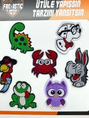 ÜTÜYLE YAPIŞAN ARMA SETİ