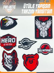 ÜTÜYLE YAPIŞAN ARMA SETİ