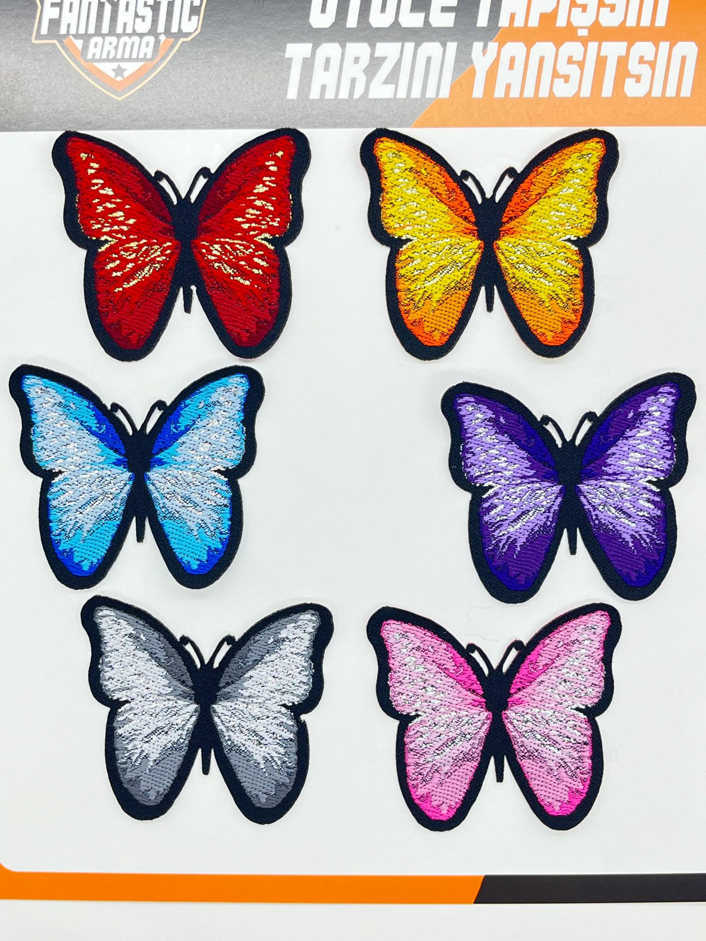 ÜTÜYLE YAPIŞAN ARMA SETİ