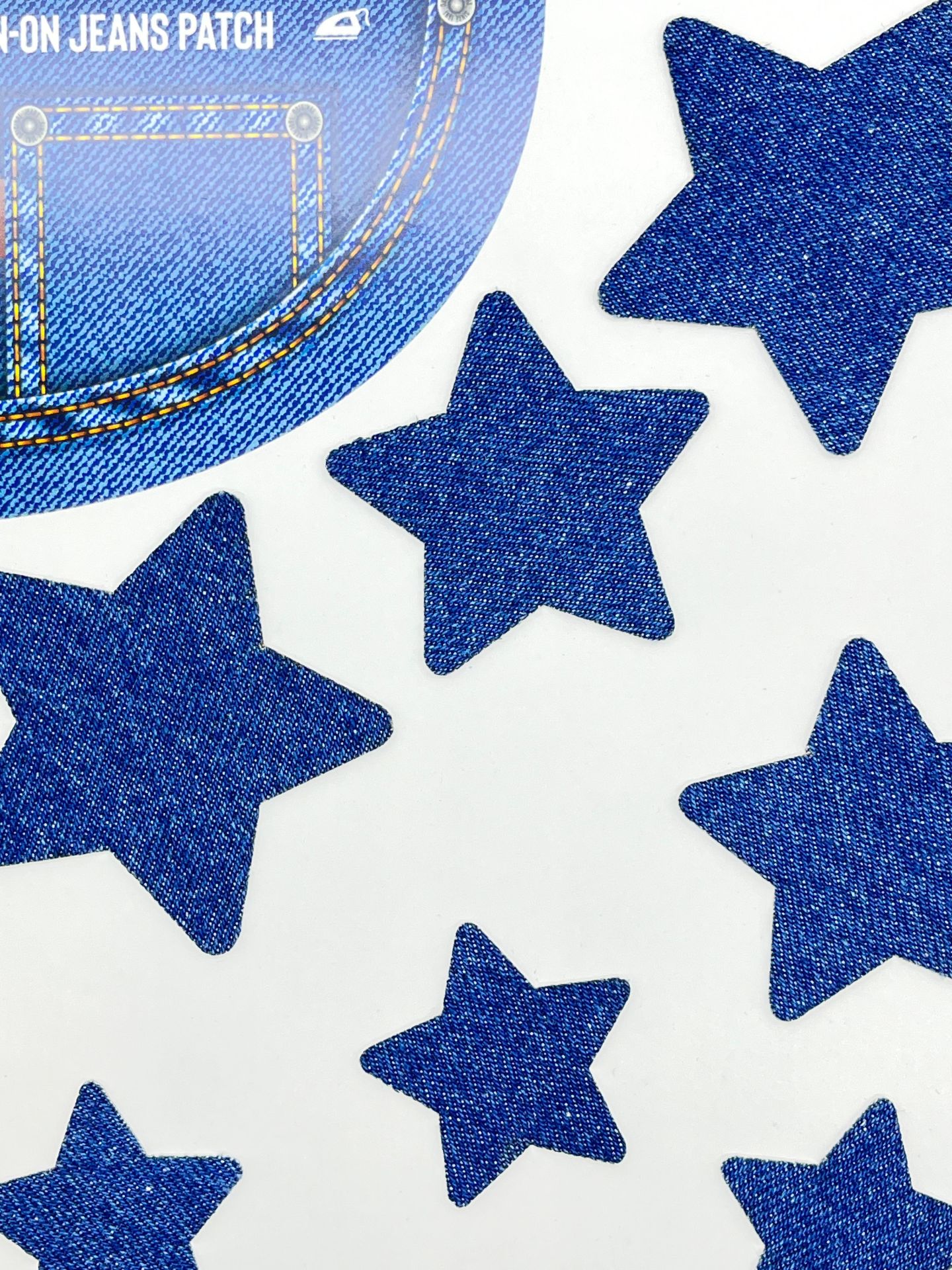 ÜTÜYLE YAPIŞAN KOT ARMA SETİ