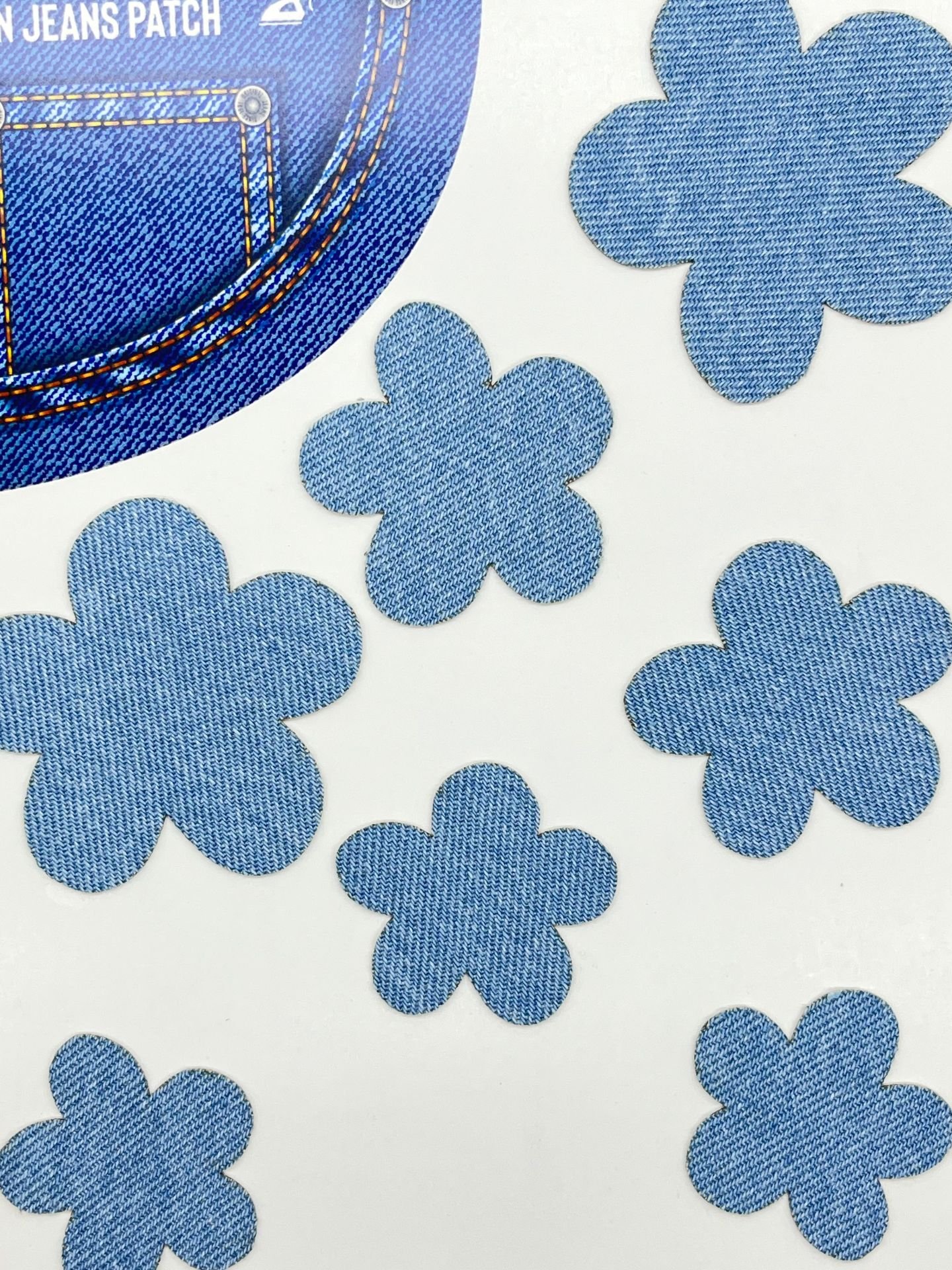 ÜTÜYLE YAPIŞAN KOT ARMA SETİ