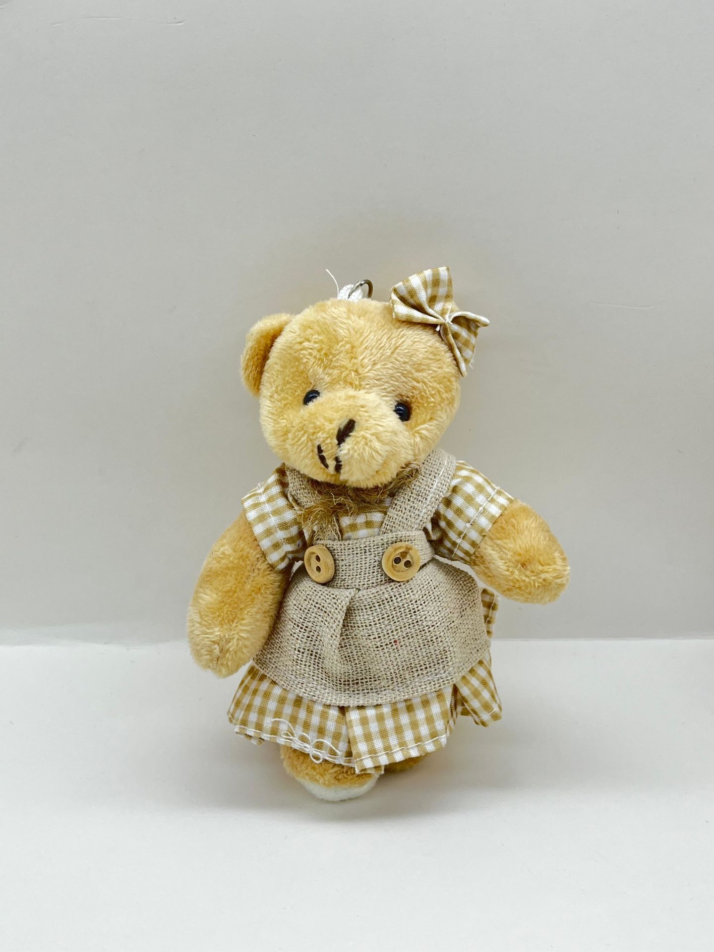 AYICIK FİGÜRLÜ ANAHTARLIK Elbiseli Ayıcık