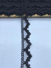 ŞİFON DANTEL 9 METRE beyaz