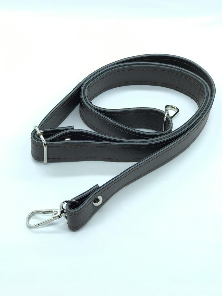 DERİ ÇANTA ASKISI KOYU KAHVE