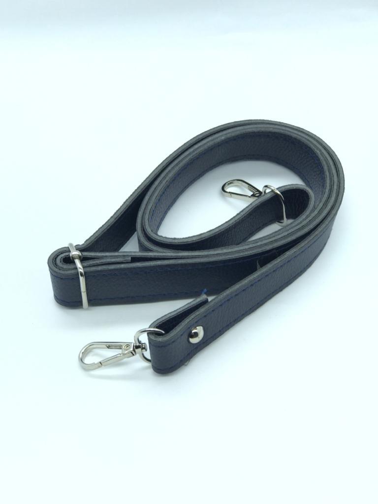 DERİ ÇANTA ASKISI LACİVERT