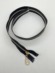 TAŞLI ELCİKLİ METAL DİŞLİ FERMUAR