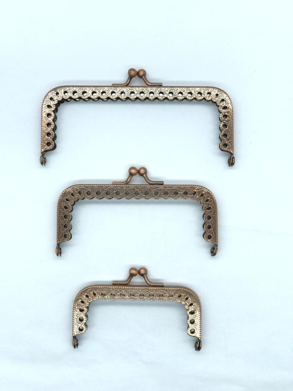 Çanta ve Cüzdan Klipsi Bakır Büyük (11-5 cm)