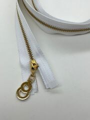 TAŞLI ELCİKLİ METAL DİŞLİ FERMUAR