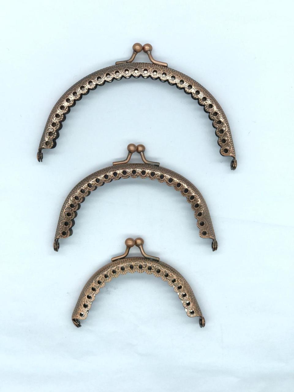 Çanta ve Cüzdan Klipsi Bakır Büyük (11-5 cm)