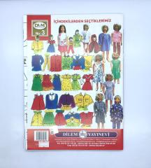 GÜLER ERKAN ANA BEDEN ÇOCUK  GİYİM KALIPLARI NO:3