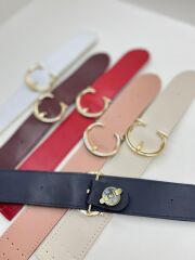 DERİ ÇANTA KAPAMA - GOLD TOKALI