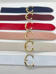 DERİ ÇANTA KAPAMA - GOLD TOKALI