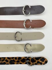 DERİ ÇANTA KAPAMA - GÜMÜŞ TOKALI