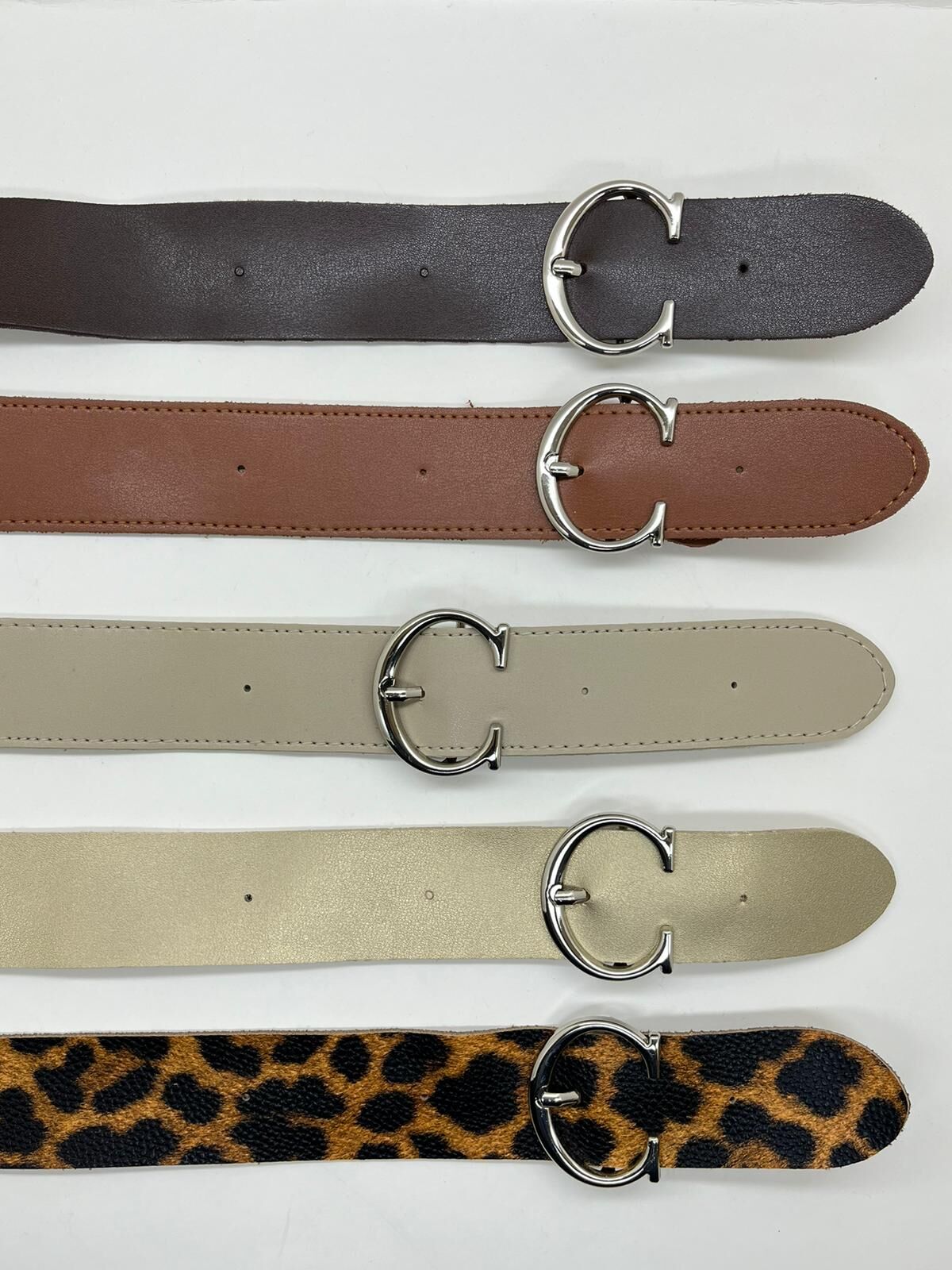 DERİ ÇANTA KAPAMA - GÜMÜŞ TOKALI