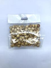 AHŞAP BONCUK YUVARLAK  25 gr