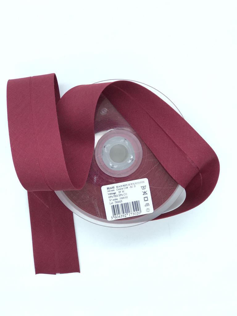 KOTON KATLI BİYE BORDO 40mm