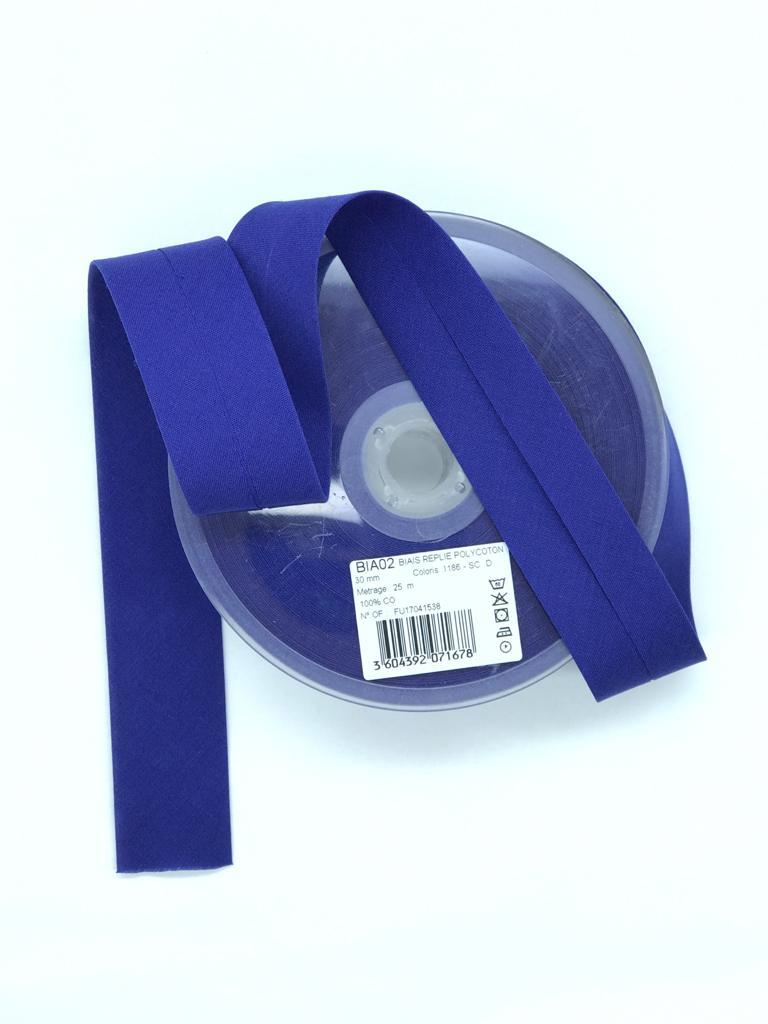 KOTON KATLI BİYE SAKS MAVİ 30mm