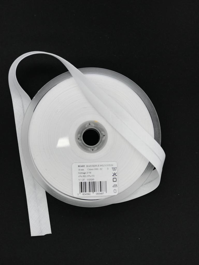 KOTON KATLI BİYE BEYAZ 18mm