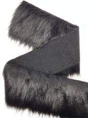 YAPAY ŞERİT KÜRK SİYAH