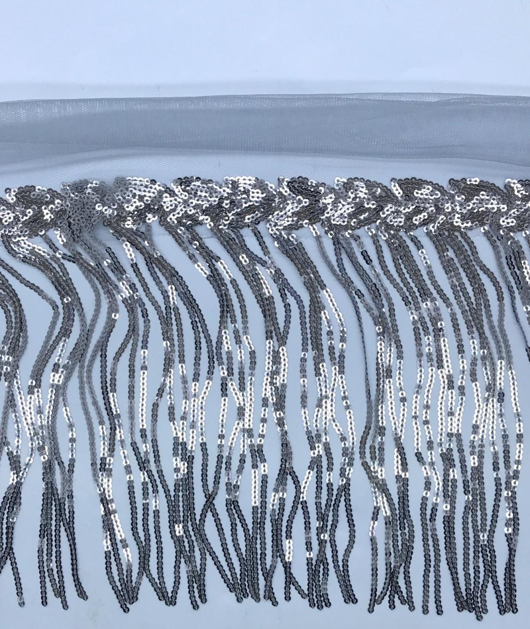 PUL PAYET SAÇAK KOYU GRİ