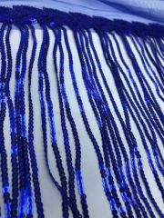 PUL PAYET SAÇAK SAKS MAVİ