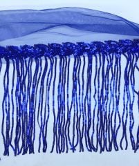 PUL PAYET SAÇAK SAKS MAVİ