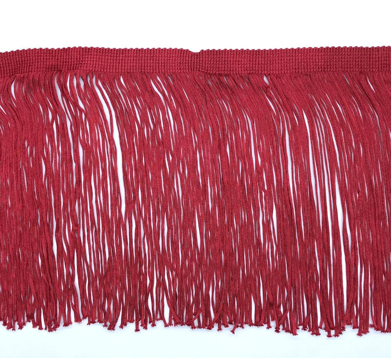 SAÇAK ŞERİT PÜSKÜL KIRMIZI 20cm