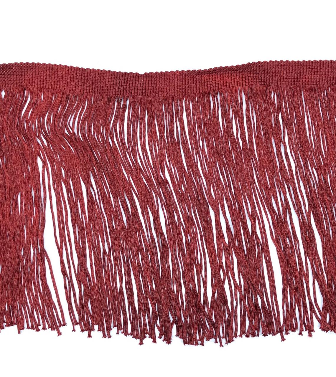 SAÇAK ŞERİT PÜSKÜL BORDO 20cm