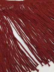 SAÇAK ŞERİT PÜSKÜL BORDO 20cm