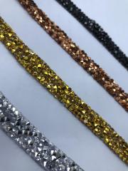 TAŞLI YAPIŞKANLI ŞERİT APLİK 12mm
