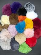 DEKORATİF TAVŞAN PONPON AÇIK PEMBE