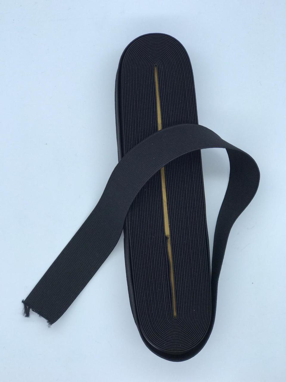 ENLİ SİYAH LASTİK 2.5 cm