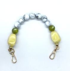 AKRİLİK TAŞ ÇANTA SAPI